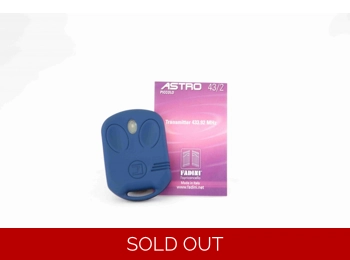 Fadini Astro Piccolo 43/2T Gate Remote Control Transmitter Key Fob